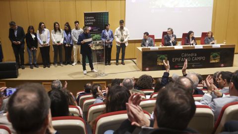 El acto de entrega de los premios se desarroll� en el CIS de A Cabana