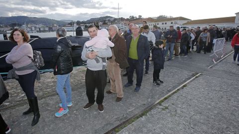 Submarino Tramontana atracado en la Escuela Naval de Mar�n