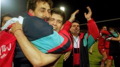 Las im�genes del hist�rico ascenso del Compos a Primera
