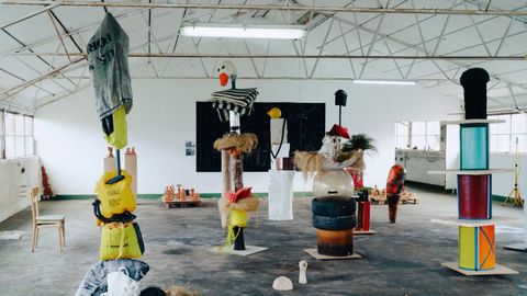 Taller del artista ourensano Jorge Varela