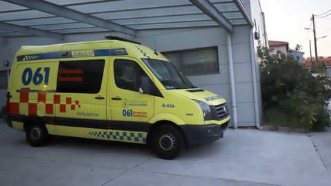 Foto de archivo de una ambulancia