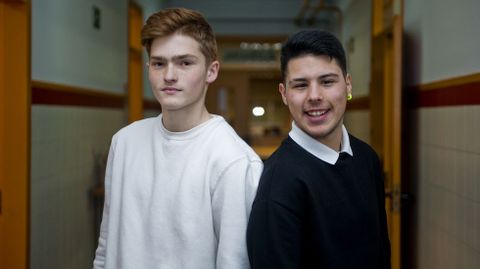 Abraham Gabarri y Josito Rojo Barrull tienen claro que solo la educaci�n les permitir� llevar la vida que quieren