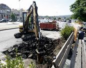 La aver�a de agua del s�bado 2 oblig� a activar una obra de emergencia en la galer�a del L�rez. 