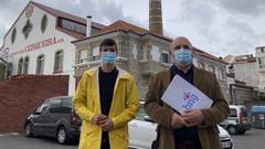 Luis P�rez Barral y Xos� V�zquez Cobas, ediles del BNG