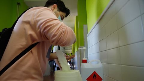 Las im�genes del primer d�a de la fase 2 de la desescala en Barbanza