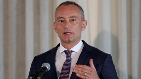 El designado como alto representante para la posguerra, el b�lgaro Nickolay Mladenov