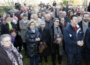 O acto na escola de San Romn. 