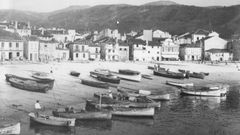 En imagen de archivo cedida por la Cofrada de Pescadores de Celeiro, el puerto celeirense