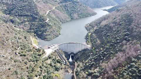 Una central hidroeléctrica de bombeo de Iberdrola en Galicia, compañía que tiene otros proyectos en la comunidad