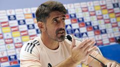 El tcnico del Real Oviedo, Veljko Paunovic, explic en rueda de prensa este sbado que el partido de este domingo ante el Real Madrid es una fiesta a la que los azules quieren contribuir con su ftbol.