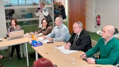 Reuni�n entre el Principado y el comit� de empresa de Itvasa