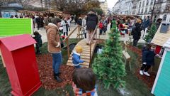 El Mercado de Nadal de la Praza Maior estar� abierto desde el viernes 5 de diciembre hasta el lunes 4 de enero