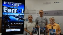 Presentaci�n del troneo de ajedrez Cidade de Ferrol