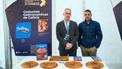 Representantes de Costumes Gastron�micas, una de las empresas del �rea de A Coru�a que potenci� su presencia internacional a trav�s del programa Galicia Avanza