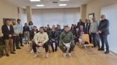Alumnos del taller de empleo de la Mancomunidade do Ribeiro