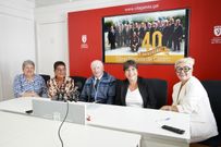 Presentacin do concerto polo cuarenta aniversario da coral Rosala de Castro no Concello de Vilagarca