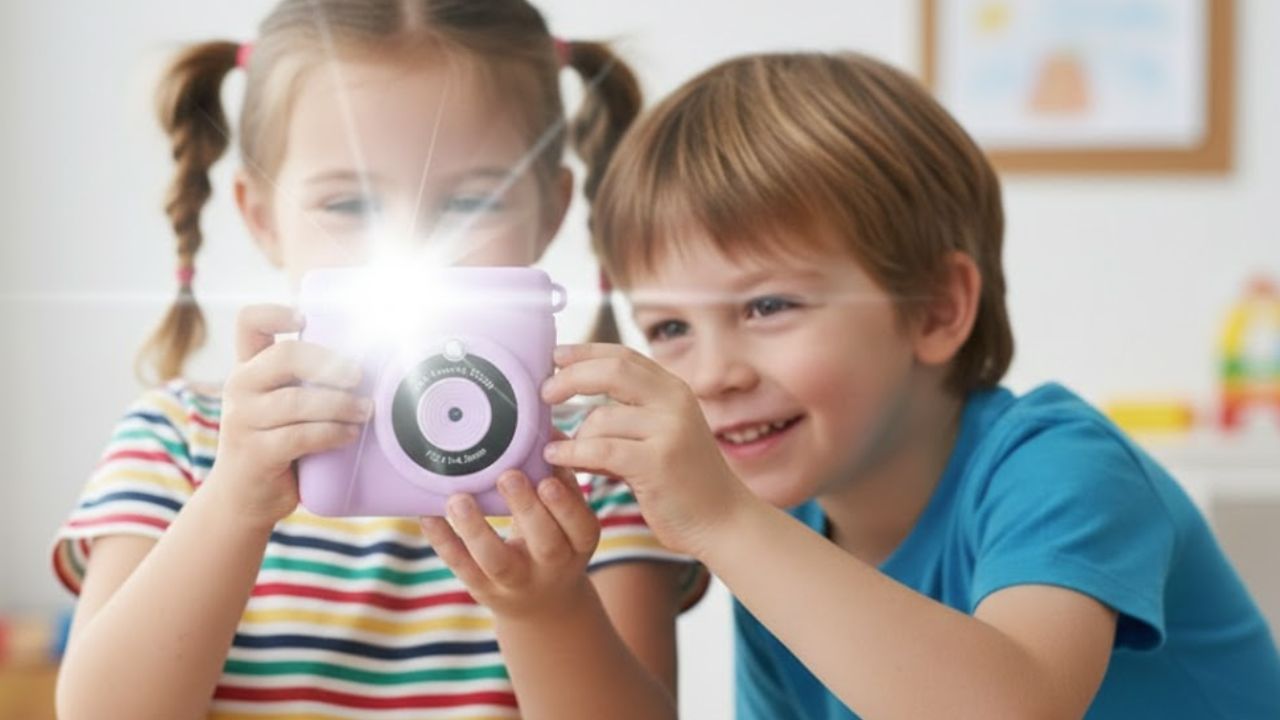 Ya tienes regalo de Reyes para tus hijos: la cámara infantil que imprime las fotos al momento y convierte cualquier tarde en un juego