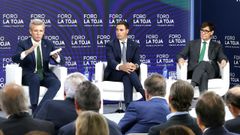 Rueda defiende �una financiaci�n justa� ante Salvador Illa e Imanol Pradales para una �cohesi�n territorial� real