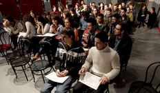 Clausura de la segunda promoci�n de la Escuela de Ficci�n.