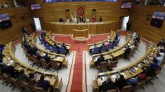 El Parlamento gallego, cuando se constituyó en marzo del 2024 tras las elecciones autonómicas