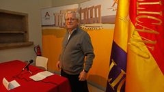 Jorge M. Reverte, en un acto del Ateneo Republicano de A Coru�a en el a�o 2012
