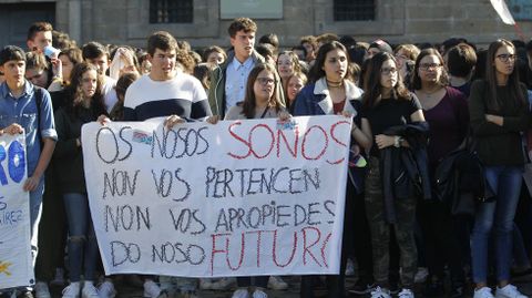 Manifestaci�n en Santiago