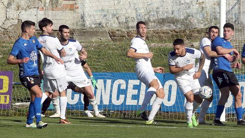 Partido de ftbol Preferente entre el Boiro y el As Pontes