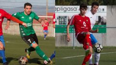 Adri�n Makaay, de verde y Mauro Roman�, de rojo, a la derecha