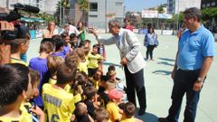 Visita de Mouri�o a Casa Paco