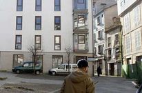 La intervenci�n se centraba en terrenos de la r�a Villar en el conjunto de la praza da Ferrer�a.