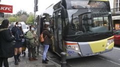 Transporte urbano a la baja