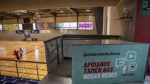 Imagen de la cantina que utiliza el club de voleibol.