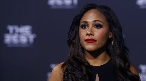 La futbolista inglesa Alex Scott