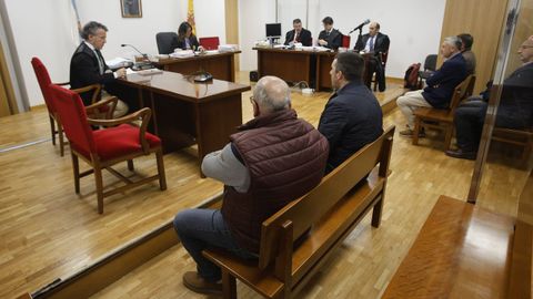 Tres de los cuatro acusados se declararon culpables en el juicio, celebrado este mircoles en el Juzgado de lo Penal nmero 2 de Lugo