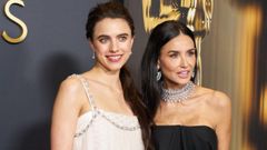 El estilo de Demi Moore y Margaret Qualley