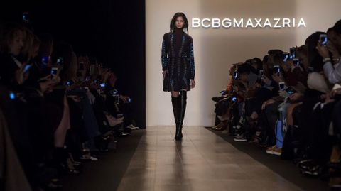 Semana de la Moda de Nueva York.Desfile de BCBG Max Azria en la Semana de la Moda de Nueva York