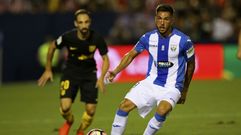 Guerrero ante el Atleti.Miguel �ngel Guerrero