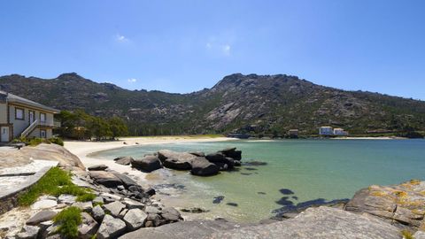 Playa de �zaro, en Dumbr�a. 