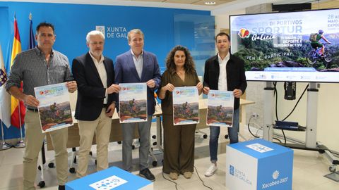 Un momento de la presentaci�n de la nueva edici�n de Sportur