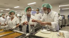 El especial men� del chef Nacho Manzano para los pacientes del HUCA