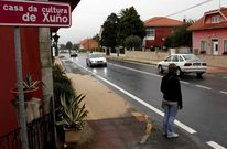 La recta de Xu�o es una de las que carece de se�alizaci�n para que los peatones puedan cruzar. 