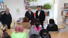 Gabriel Al�n, en el centro penitenciario de O Pereiro de Aguiar.