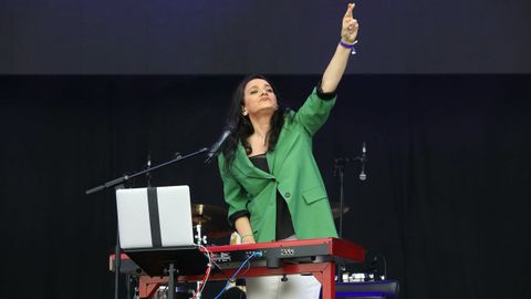 Guadi Galego no seu concerto en O Son do Camiño.