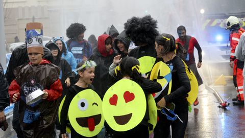 Novena edici�n de la carrera ENKI en A Coru�a con �xito de participaci�n