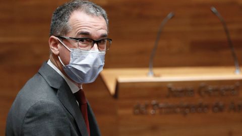 El consejero de Salud del Principado de Asturias, Pablo Fernndez Muiz