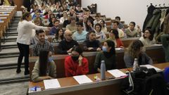 Simulacro de examen mir en la facultad de Medicina de Santiago