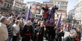 Un momento del Encontro en la plaza de Espa�a de Porto do Son. 
