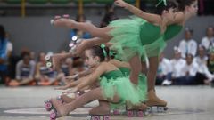 Las categor�as inferiores lucen nivel de patinaje en O Carballi�o
