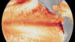 Diferencia de temperatura terrestre.