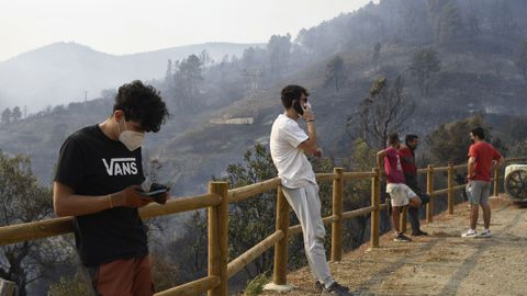 Incendio en Quiroga